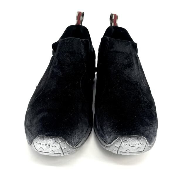 Merrell Jungle Moc 12 Black Slip-On Nubruck Leather Comfort Performance J68153 - Picture 3 of 6